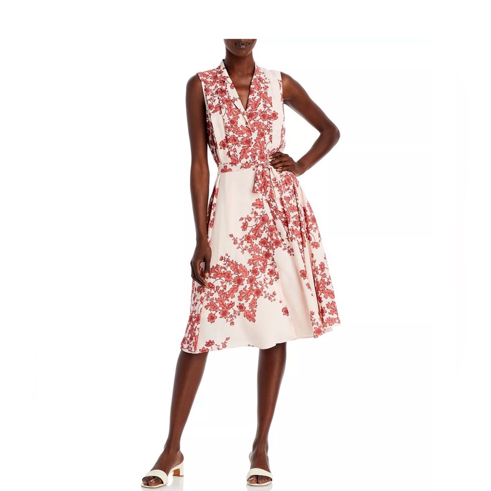 Nanette Lepore Sleeveless V-Neck Dress - 14